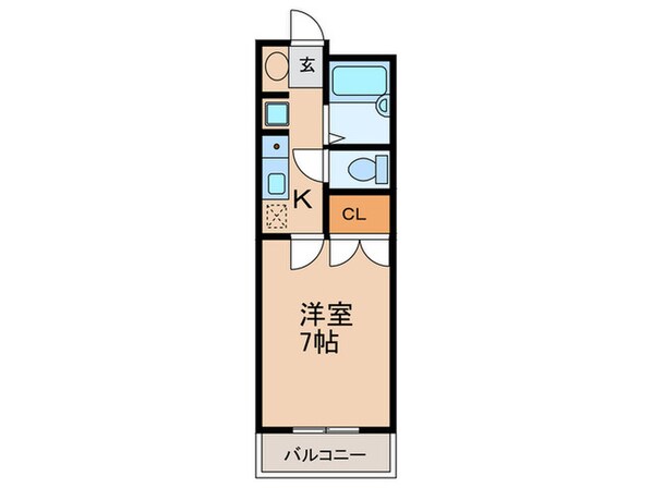 ノーブルハウス坂の物件間取画像